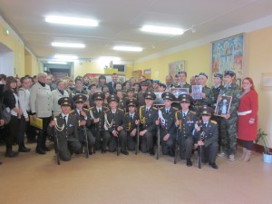 Открытие фотовыставки "Семейные фотохроники ВОВ" (г.Ржев Тверской области)