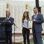диплом за информационную поддержку вручён корреспонденту газеты "Аргументы недели" Анастасии Григорусь диплом за информационную поддержку вручён корреспонденту газеты "Аргументы недели" Анастасии Григорусь