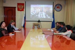 В заседании в постпредстве Республики Саха (Якутия) приняли участие члены Оргкомитета Форума - председатель МБОО «СоСеДИ» Сергей Игоревич Рыбальченко и PR-директор Татьяна Юрьевна Становая
