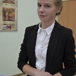 Ведущая пресс-конференции, член МАНЖ Полина Лунева Ведущая пресс-конференции, член МАНЖ Полина Лунева