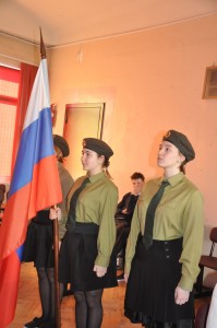 Девятиклассники - участники Слета часовых Постов Памяти 2016 года