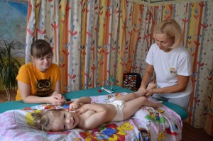 Занятие с Бобат_терапевтом