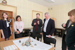 Мастер-класс в школе №449 Пушкинского района Санкт-Петербурга для участников круглого стола "Память говорит: прошлое, настоящее, будущее"