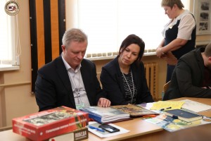Мастер-класс в школе №449 Пушкинского района Санкт-Петербурга для участников круглого стола "Память говорит: прошлое, настоящее, будущее"