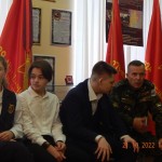 В военно-историческом музее школы №449 Пушкинского района Санкт-Петербурга прошла встреча старшеклассников с военными В военно-историческом музее школы №449 Пушкинского района Санкт-Петербурга прошла встреча старшеклассников с военными
